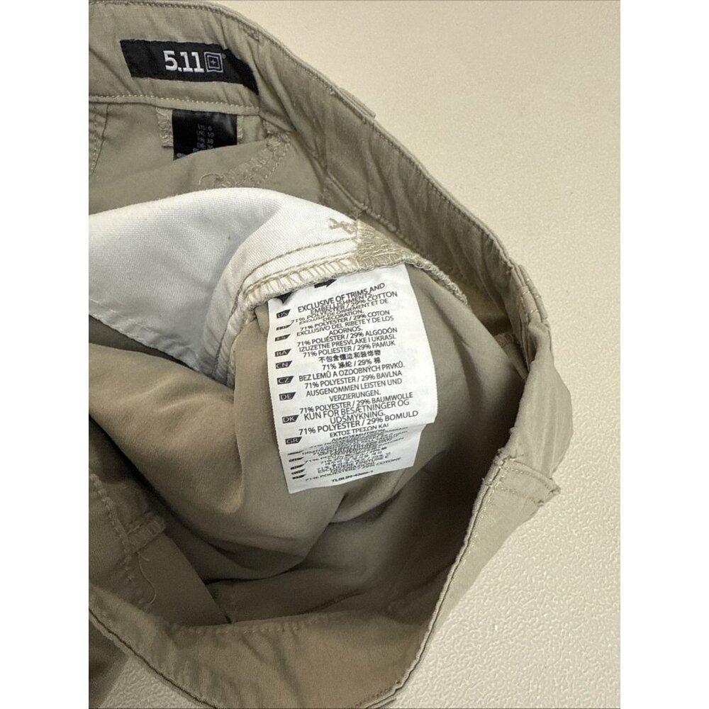 5.11 Tactical 6445 Women’s Khaki Pants Size 6 Regular Ripstop - Picture 14 of 16